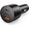 ORICO Caricabatterie da auto Orico PowerLink, 165W, con 1 porta USB-A e 2 porte USB-C