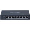 HIKVISION SWITCH 4 GIGABIT POE PORTS, 4 GIGABIT RJ45, 802.3AF/AT, POE POWER BUDGET 60W - DS-3E0508P-O