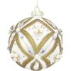 BIZZOTTO SFERA VETRO EXTRAVAGANCE BIANCO D100