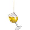 BIZZOTTO PENDAGLIO VETRO DRINK VINO BIANCO H9,9