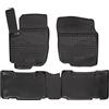J&J AUTOMOTIVE Norm Liners Tappetini Auto su Misura per Toyota Rav4 4 2012-2018, Set da 4 Pezzi, 3D in Gomma TPE, Antiscivolo, Inodore, Colore Nero