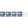 Ursus Quaderno LIN2 A5 16 fogli 80 g/mq, 4/4/4 mm, a righe colorate