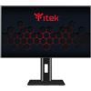 Itek ITMF27I104QHD GGF Monitor Gaming 27'' WQHD 2560x1440 IPS 100Hz 4ms HDR FreeSync G-Sync Speaker colore Nero