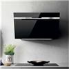 Elica PRF0120211 MAJESTIC SENSE Cappa a parete 60 cm 603 m³-h Classe A 60 dB Controllo touch colore Nero