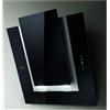 Elica PRF0010404A ICO Cappa a parete 80 cm 801 m³-h Classe A 64 dB Touch colore Nero