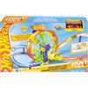Hot Wheels - Pista Loop Rotante, playset con zona scontro su pista a forma di 8