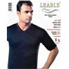 Leable ART. 330 - T-Shirt caldocotone interlock collo a V