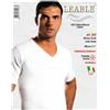 Leable ART. 203 - T-Shirt caldocotone interlock collo a V