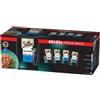 Sheba multipack delicatezze selezione mare salmone, pesce bianco, tonno, merluzzo 40x85gr