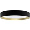 Philips Hanno, Plafoniera da soffitto, 24W, 2700lm, Luce Bianca Calda 2700K, 3 scene di luce SceneSwitch, Grado di protezione IP20, Nera