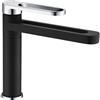 Rousseau Edouard Rousseau - Miscelatore Lavabo ONEGAI - Nero/Cromo