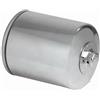K&N Filtro olio per motociclette: Per l'uso con oli sintetici o convenzionali. Per Harley Davidson, Buell selezionati, KN-171C (Cartuccia Cromata 74x94mm), Taglia Unica