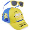 Get Trend Paw Patrol | Minions Cappello Baseball Occhiali da Sole Bambino, Cappellino con Visiera 100% Protezione UV Occhiali Sole