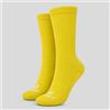 GymBeam Calzini Functional Crew Chartreuse XL