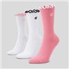 GymBeam Calzini Ruffle 3Pack Pink S