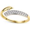 Gioielleria Lucchese Oro Anello Donna Oro Bianco Giallo 18 kt GL102604