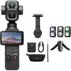 DJI Osmo Pocket 4P Combo Standard videocamera vlog 4K memoria 103GB Zoom ottico