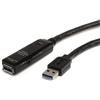 Startech.Com Cavo USB 3.0 Extension Active Black 10m USB3AAEXT10M