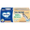 Mellin® Omogeneizzato Salmone e Verdure 2 x 80 g 2x80 Pappa