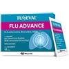 MARCO VITI FARMACEUTICI SpA TUSSEVAL FLU ADVANCE 12 BUSTE MONODOSE DA 4 G GUSTO BALSAMICO SENZA ZUCCHERI CON EDULCORANTI SENZA GLUTINE SENZA LATTOSIO