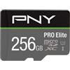 PNY PRO Elite 256 GB MicroSDXC UHS-I Classe 10