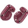 Dripio Cuffie Bluetooth, wireless, con funzione di ricarica rapida, connettività USB-C, colore rosso