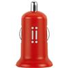 Dripio Caricabatterie USB da 1A, rosso, universale per smartphone e tablet