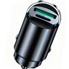 Dripio Caricabatterie USB-C da 120 W, mini, metallo, con doppia porta