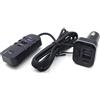 Dripio Caricabatterie per auto, 6 porte, caricabatterie rapido da 66W, cavo da 1,5 metri