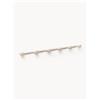 Westwing Collection Appendiabiti in travertino Disa - Beige
