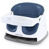 Ingenuity Baby Base 2-in-1 Rialzo da Sedia e Seggiolino per alimentazione e pavimento con vassoio autoportante - Night Sky