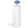 Kloris Colonna Quadrata Supporto per Sweet Table, cm 30x30, h 90 cm, Bianco