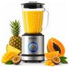 Taurus - Frullatore a bicchiere 1600W, 1,75 L, Trita ghiaccio, 6 lame in acciaio inox, Funzione Turbo