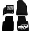 MTC Automotive Tappetini Citroen C3 Aircross II Hybrid dal 2025, Su Misura, Set 4 Pz | Tappetini Auto in Moquette Nero con Battitacco in Gomma Rinforzata e Bottoni di Ancoraggio, Antiscivolo