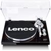 Lenco LBT188PI Giradischi, Giradischi Vinili, Giradischi Bluetooth - Pre-amplificatore - MMC AT3600 - Trasmissione a cinghia - Anti-skating - Controllo Start/Stop - RCA - Copertura antipolvere - Noce