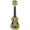 Mahalo Ukulele Soprano Owl Gufo Corde Aquila Borsa Indonesia Art Series MA1WL