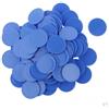 100x Plastica Poker Casinò Marcatori Chip Di Bingo Gettone Gioco Da Tavolo