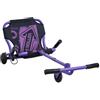 VEVOR Auto a Zig-Zag per Bambini da 4 Anni, Portata Massima 68 kg, Viola, Auto Cavalcabile Oscillante per Bambini, 3 Lunghezze Regolabili, Freno a Mano, per Superfici Dure, Uso Interno ed Esterno