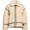 ICE ICEBERG - Shearling e Teddy - Panna