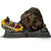 Iron Studios Jurassic World: Rinascita, statuetta Demi Art Scale, scala 1/20, T-Rex, attacco nel fiume, 22 cm