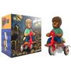 Super7 Veicolo "Universal Monsters Super Cycles" - L'Uomo Lupo (marrone con triciclo rosso)
