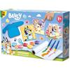 SES Creative Bluey - Set mega creativo con colori a dita