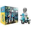 Super7 Universal Monsters Super Cycles: Veicolo "La mummia" (grigio chiaro con triciclo blu)