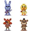Funko Set da 4 figure in vinile "Five Nights at Freddy's" POP!, altezza 9 cm