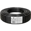 acquaverde | Ala Gocciolante ø 16 mm Passo 30 cm con Gocciolatore Doppio Foro 2 L/H SUPER, Rotolo da 100 mt, Tubo In Polietilene per Irrigazione a Goccia Automatica, Nero - Orto Facile