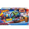 MATTEL TOYS S.R.L. Mattel Hot Wheels Spider-Man e Hulk Spacca Pista da Corsa