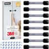 BABYGO Blocca Cassetti per Bambini (10 Serrature + 2 Chiavi + 8 Paraspigoli) Chiusure Sicurezza Bambini ; Chiudi Cassetti Bambini Serratura Magnetica (Nero, Cinghia di sicurezza)