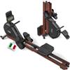 YOSUDA 2026 Vogatore pieghevole per casa, 60kg Resistenza Magnetica, 180kg | 32 Livell, Pieghevole, Certificato TÜV, Binario in alluminio da 135 cm, App/Bluetooth, Display Autoalimentato, 200 CM