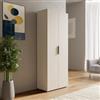 DEGHI Armadio 70x181h cm cashmere opaco con 2 ante - Delhi