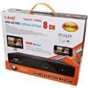 NVR PoE 8 Canali Full HD 1080p WiFi H.264 H.265 P2P 4MP Rec e Live Registratore